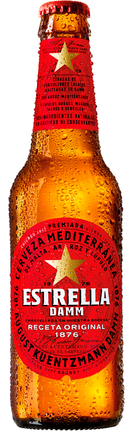 Estrella Damm 24 X 330mL BEST BEFORE 23/10/2025