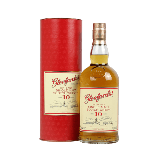 Glenfarclas Highland Single Malt Scotch Whisky 10 Years