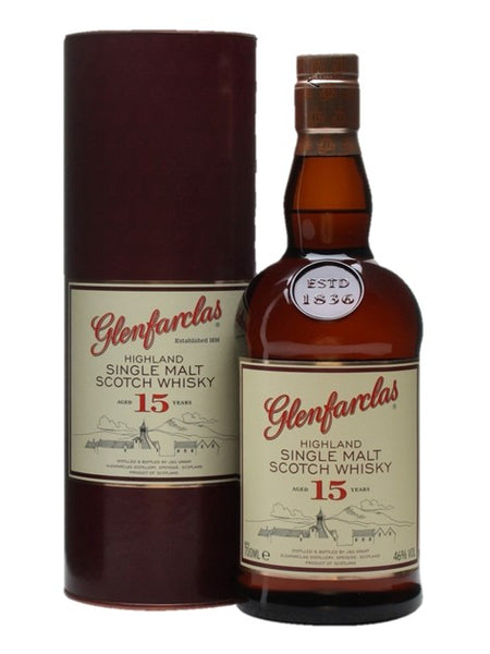 Glenfarclas Highland Single Malt Scotch Whisky 15 Years