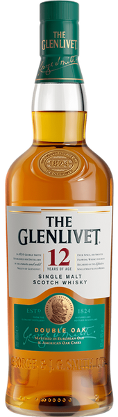 The Glenlivet 12 Years of Age Single Malt Scotch Whisky 700mL