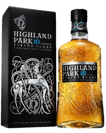 Highland Park Viking Scars Single Malt Scotch Whisky 10 Years