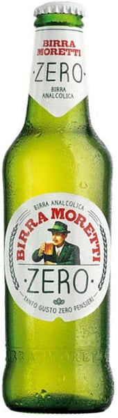 Birra Moretti Zero Alcohol Beer 24x330mL