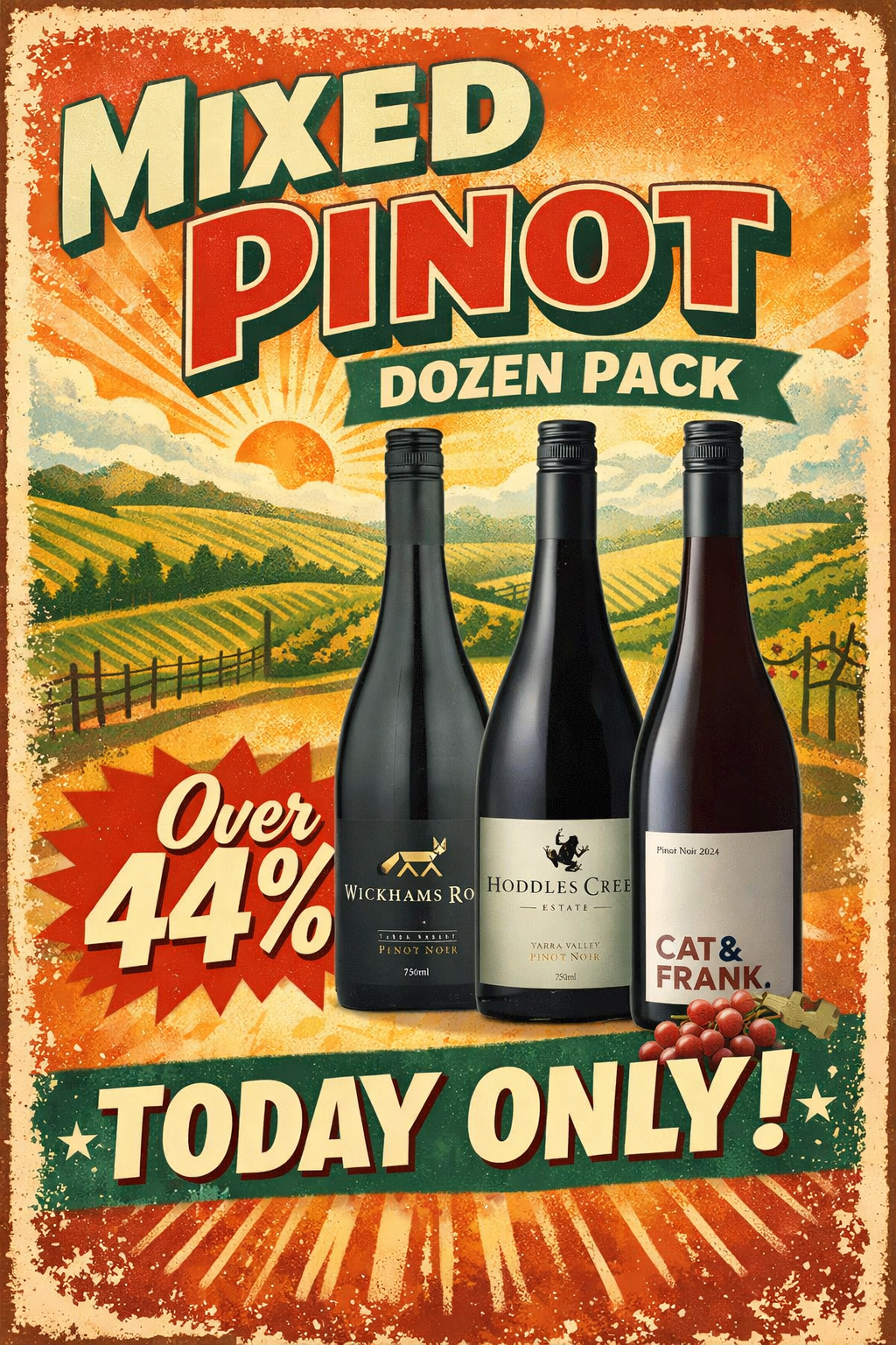 Over 44% Off Mixed Pinot Dozen Pack