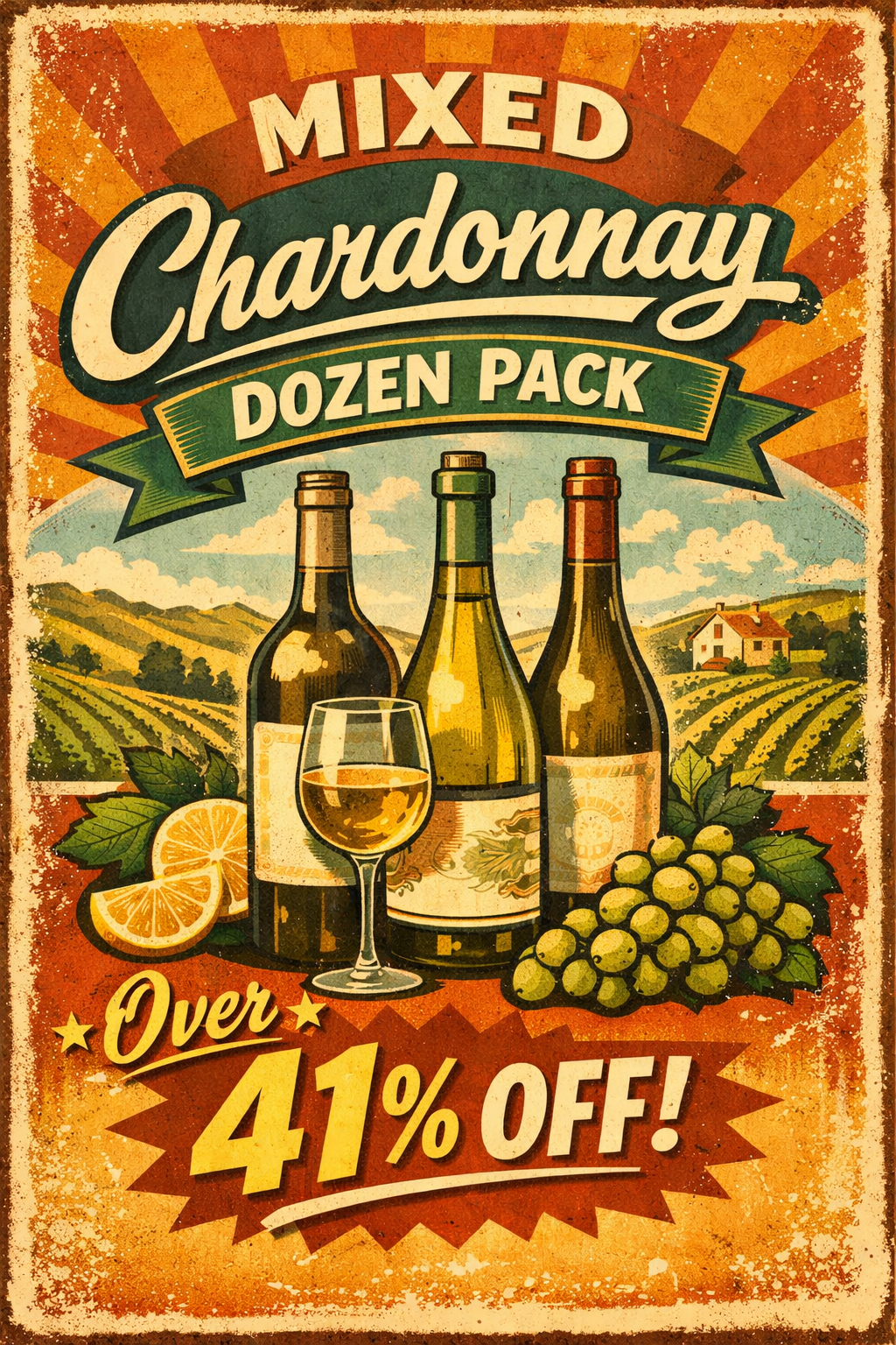 Over 41% Off Mixed Chardonnay Dozen Pack