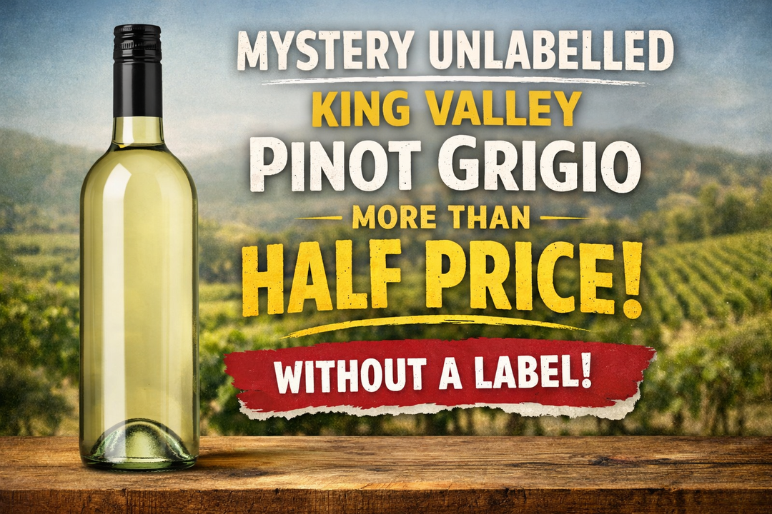 Mystery Unlabelled King Valley Pinot Grigio