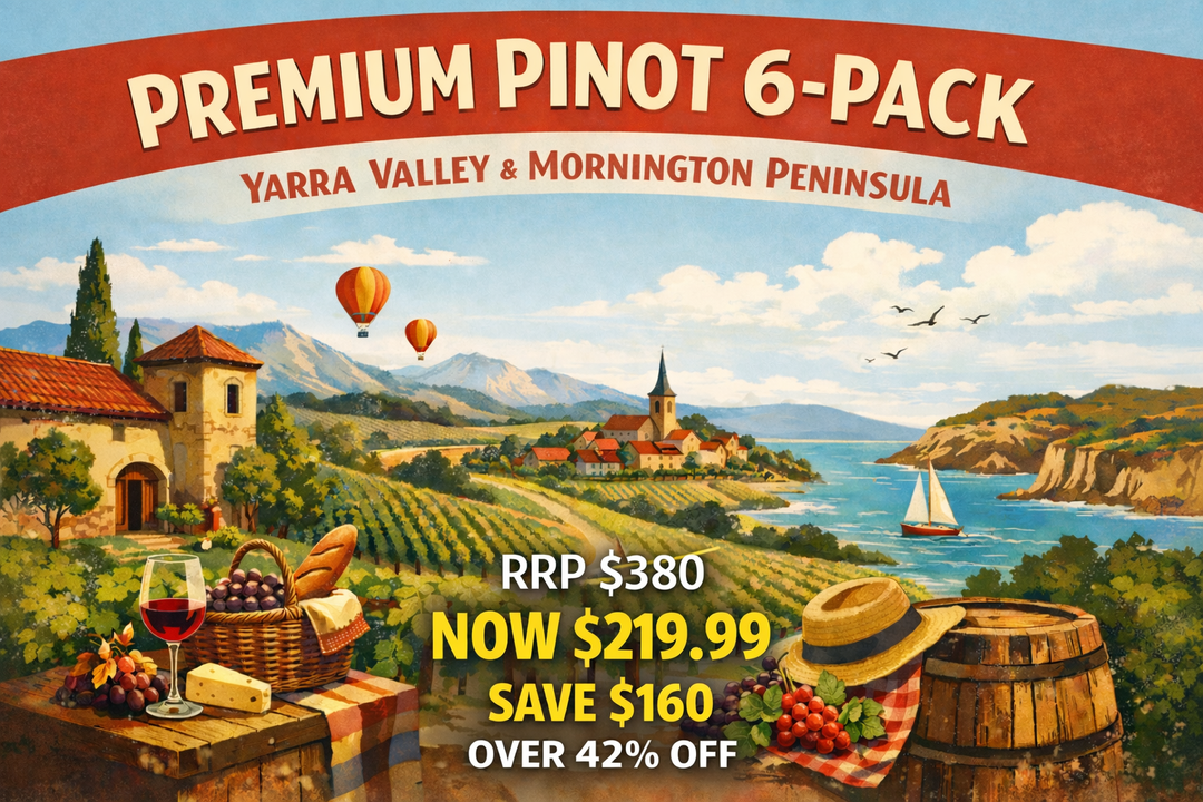 Over 42% Off Premium Mixed Pinot Noir 6 Pack