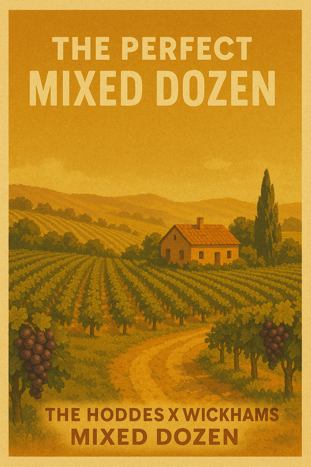 The Perfect Mixed Dozen. Save Over 50%Off Hoddles x Wickhams Mixed Red Dozen