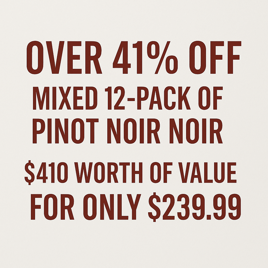 Over 41% Off Mixed Dozen Pinot Pack Grand Final Special