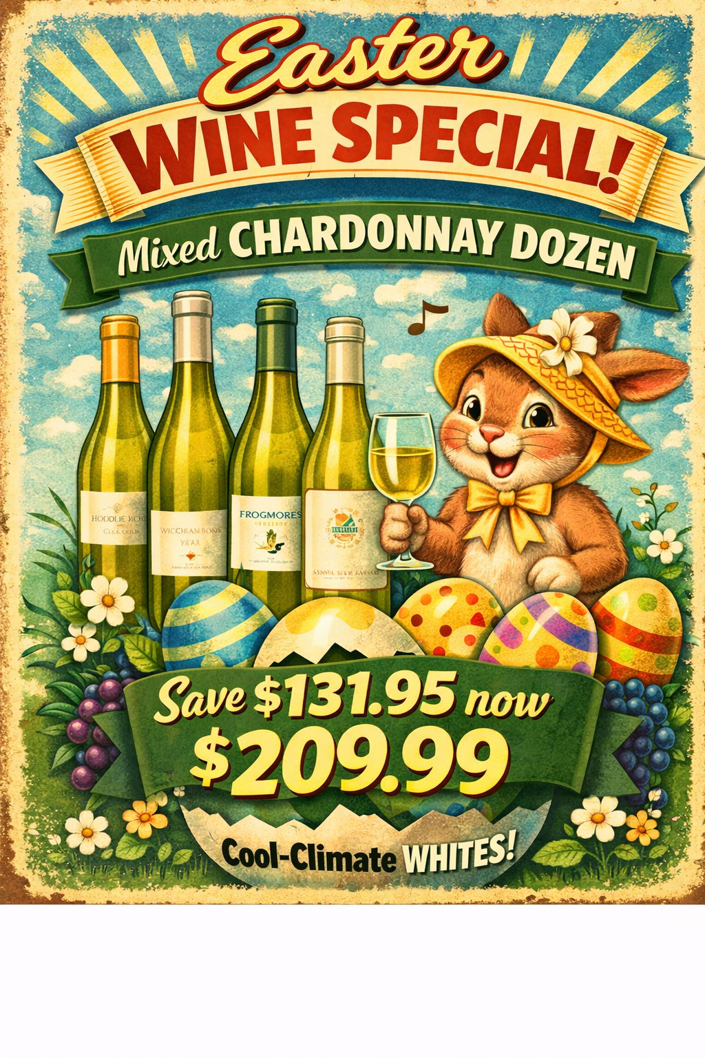 Easter Special Mixed Chardonnay Dozen Pack