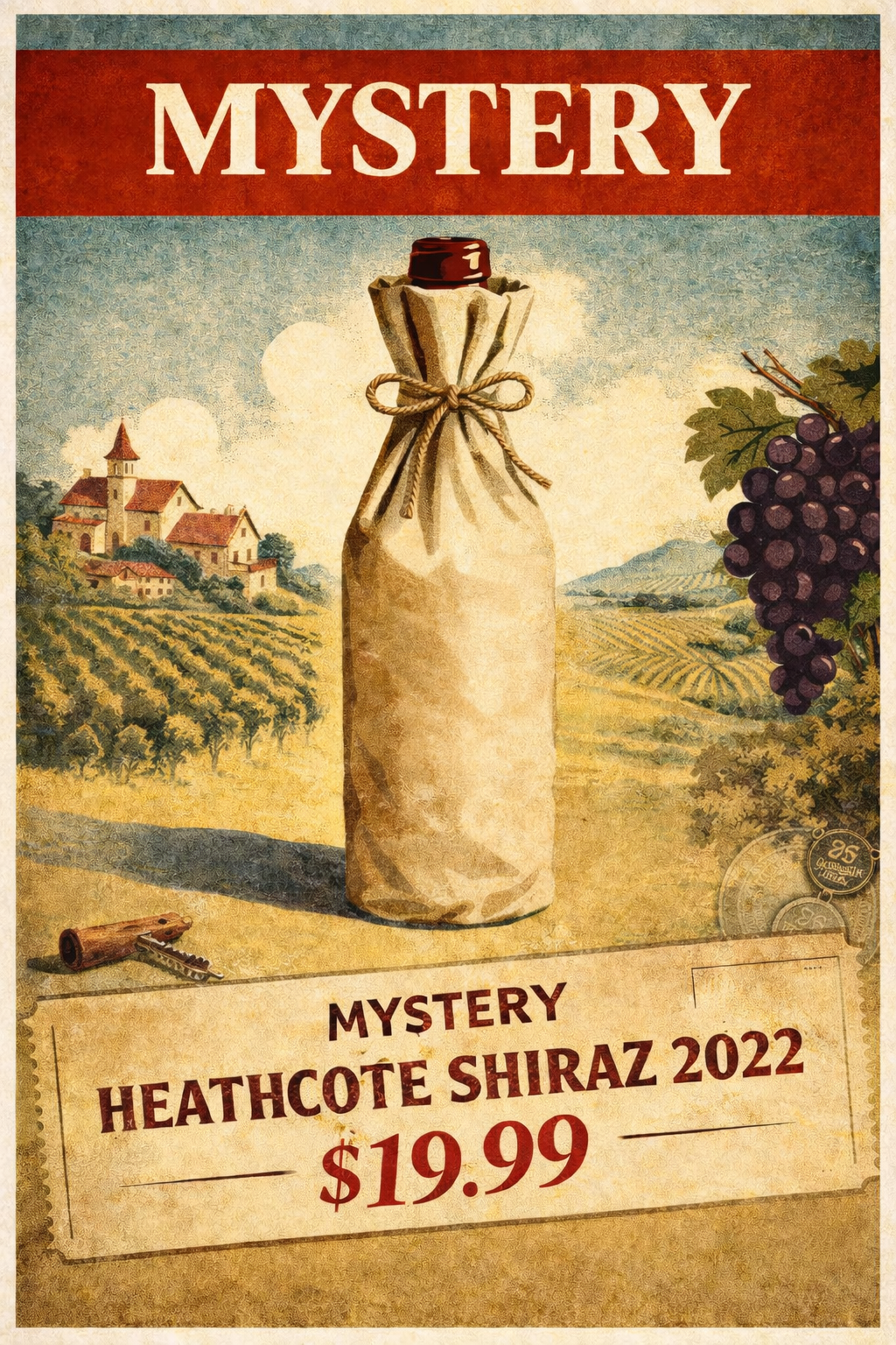 Mystery Heathcote Creek Shiraz 2022