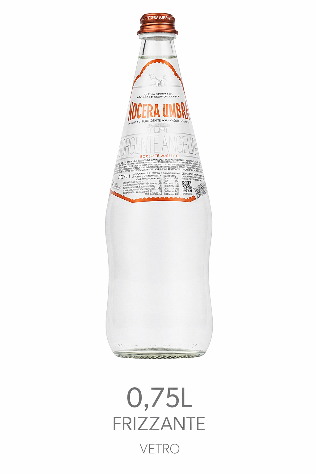 Acqua Nocera Umbra Frizzante 750ml x 12