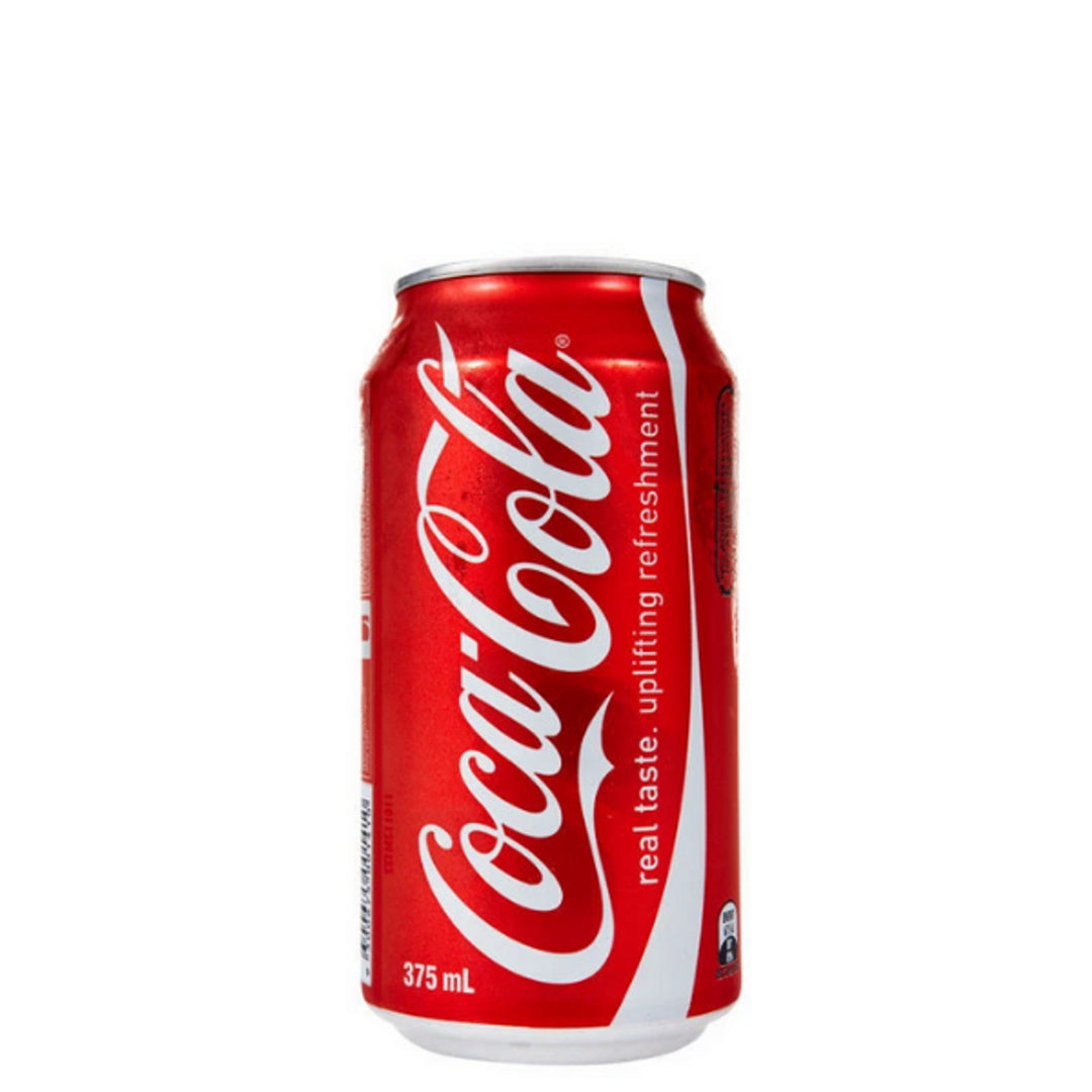 coca cola cans 375ml x 24