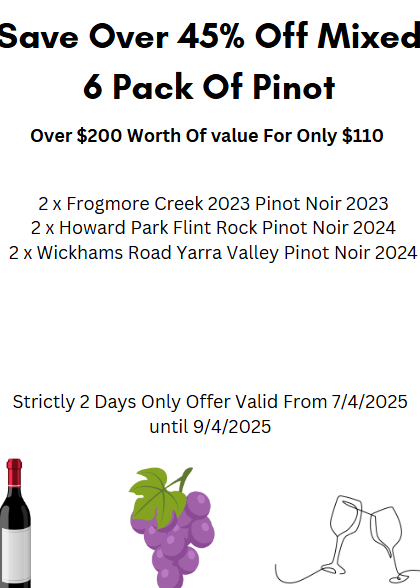 Over 45% Off Mixed Pinot Noir 6 Pack