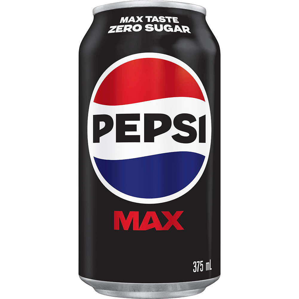 Pepsi Max Cans 375ml x 24 cans