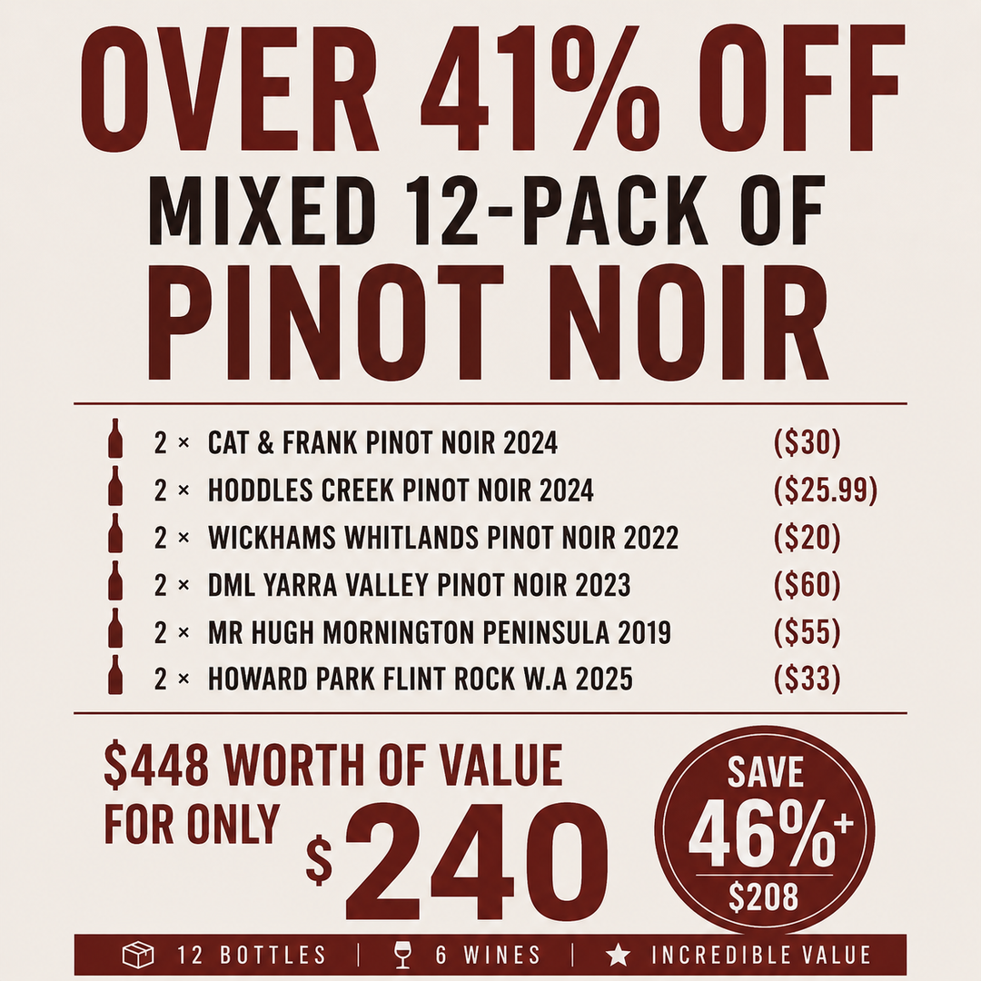 Over 41% Off Mixed Dozen Pinot Pack Winter Specials