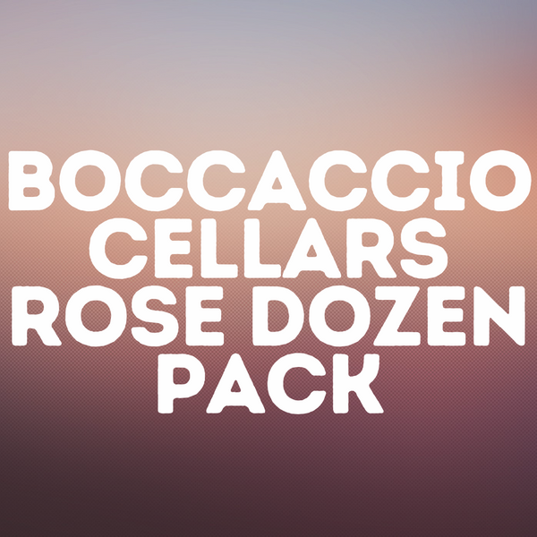 Boccaccio Cellars Rose Dozen Pack