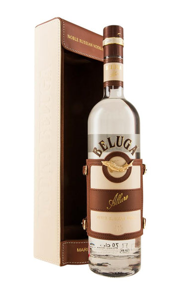 Beluga Allure Noble Russian Vodka Leather Bottle 700mL