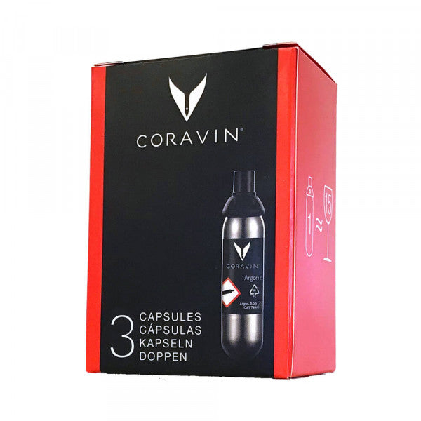 Coravin Gas Capsules 3-Pack