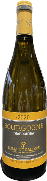 Domaine Gallois Borgogne Chardonnay 2020