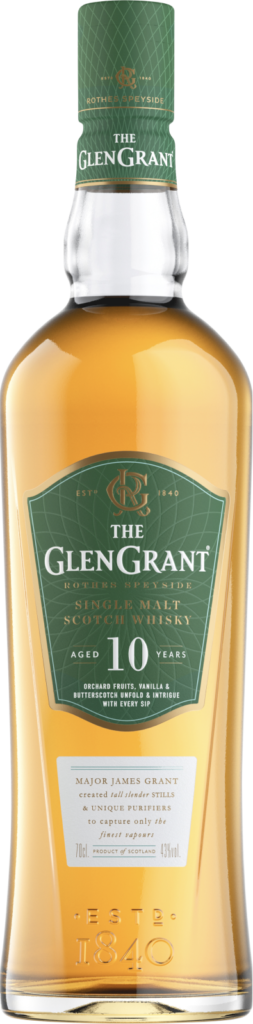 The Glen Grant Aged 10 Years Single Malt Scotch Whisky 700mL