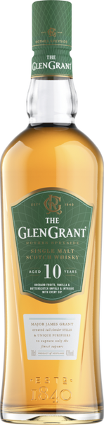 The Glen Grant Aged 10 Years Single Malt Scotch Whisky 700mL