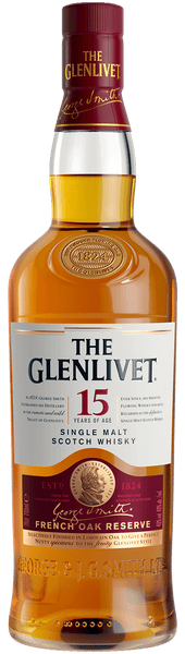 The Glenlivet 15 Years of Age Single Malt Scotch Whisky