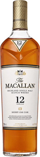 The Macallan Sherry Oak Cask 12 Years Old Single Malt Whisky 700mL