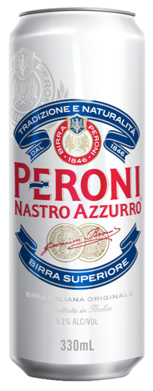 Peroni Nastro Azzurro 24 X 330mL (IMPORTED FROM ITALY)