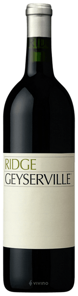 Ridge Vineyards Geyserville 2018